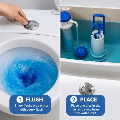 Jasmine Toilet Cleaner Tablets – Limescale & Odour Control